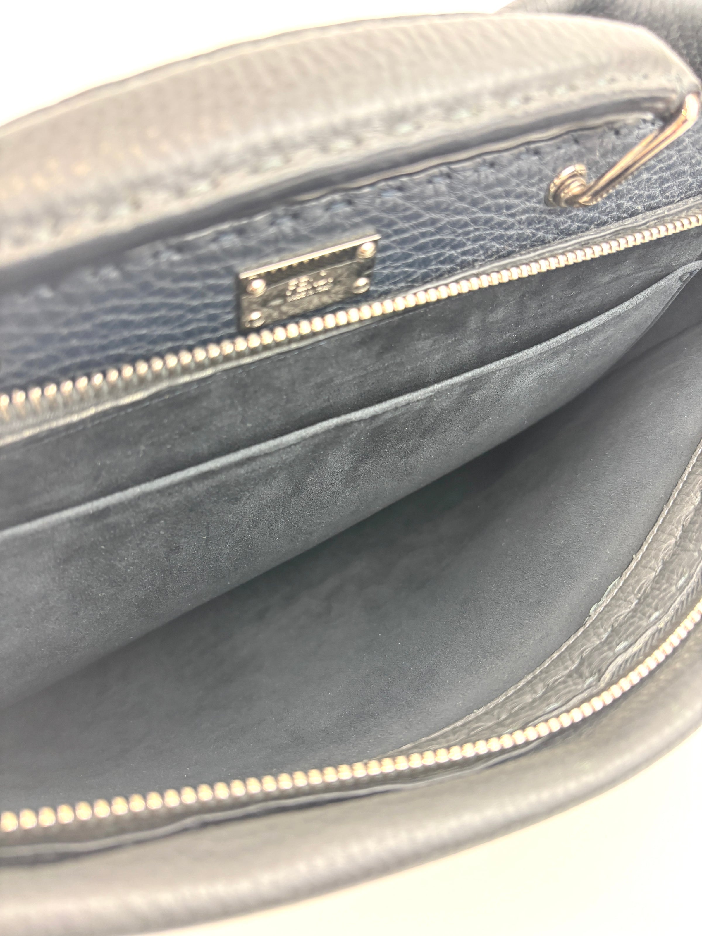 7VA406 Selleria Peekaboo 2way Business Bag in Grey