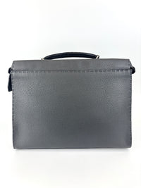 7VA406 Selleria Peekaboo 2way Business Bag in Grey