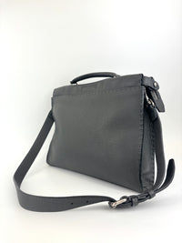 7VA406 Selleria Peekaboo 2way Business Bag in Grey