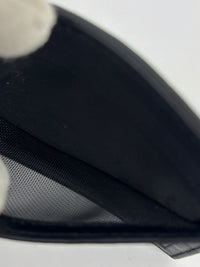 Black Croc Embossed Leather Bifold Card Holder