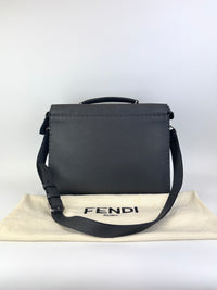 7VA406 Selleria Peekaboo 2way Business Bag in Grey