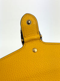 521550 Mustard Yellow Garden Series Bat Dionysus Wallet on Chain - Glampot