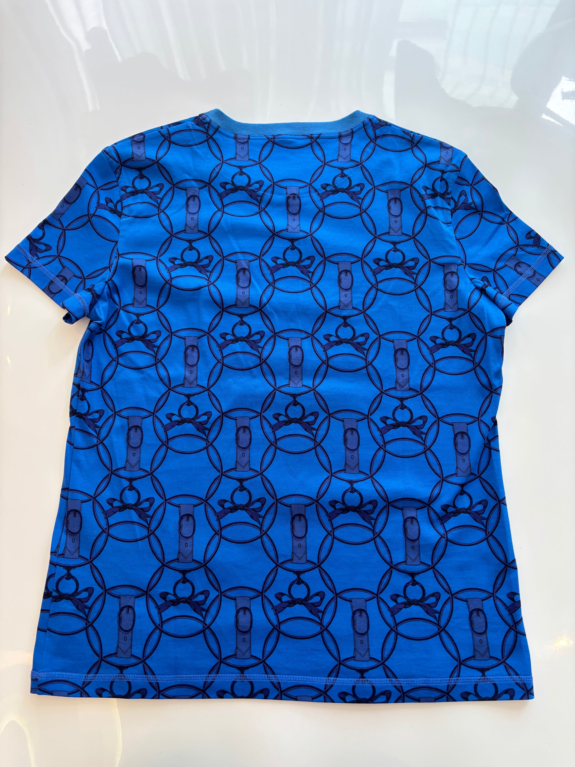 AW2022 La Promenade du Matin T-Shirt Blue Size 36