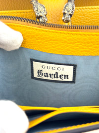 521550 Mustard Yellow Garden Series Bat Dionysus Wallet on Chain - Glampot