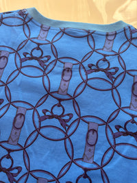 AW2022 La Promenade du Matin T-Shirt Blue Size 36
