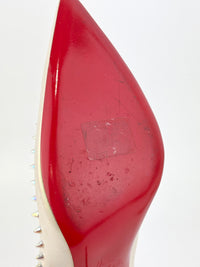 Anjalina 85 Pumps in Snow/ Clear Studs Size 39