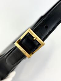 Saint Laurent Le 5 A 7 in Black Smooth Leather