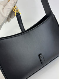 Saint Laurent Le 5 A 7 in Black Smooth Leather