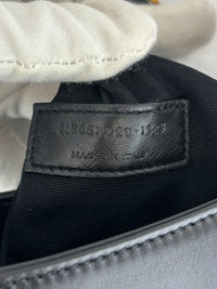 Saint Laurent Le 5 A 7 in Black Smooth Leather