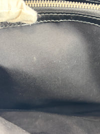 Large Patent Cannage Lady Dior Soft Shopping Tote Black SHW