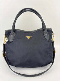 BR4420 Tessuto Nylon Tote in Navy