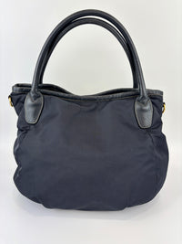 BR4420 Tessuto Nylon Tote in Navy