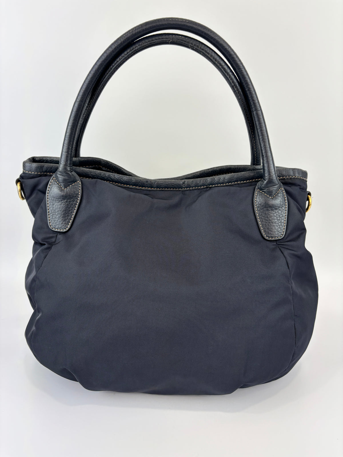 BR4420 Tessuto Nylon Tote in Navy
