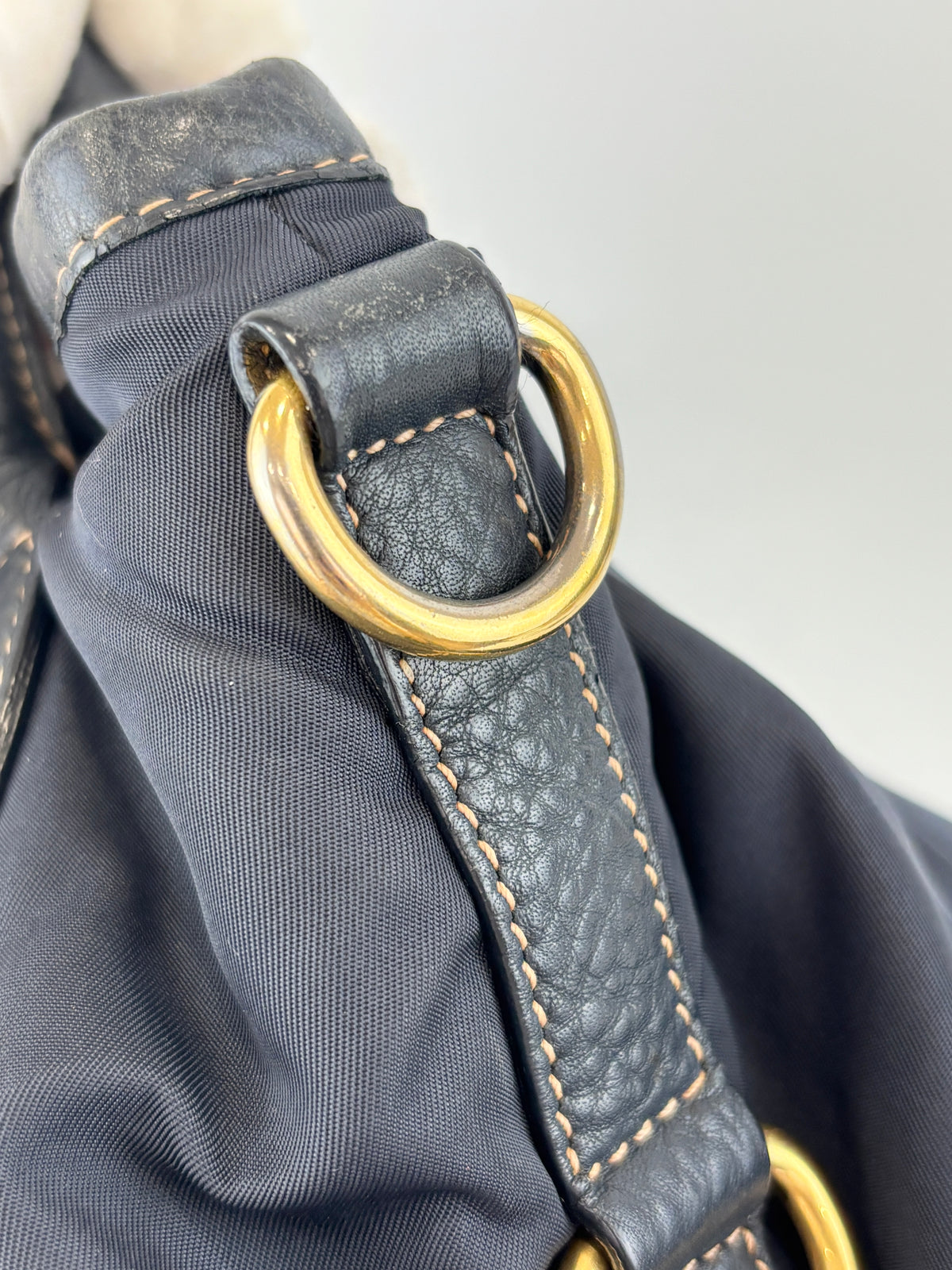BR4420 Tessuto Nylon Tote in Navy