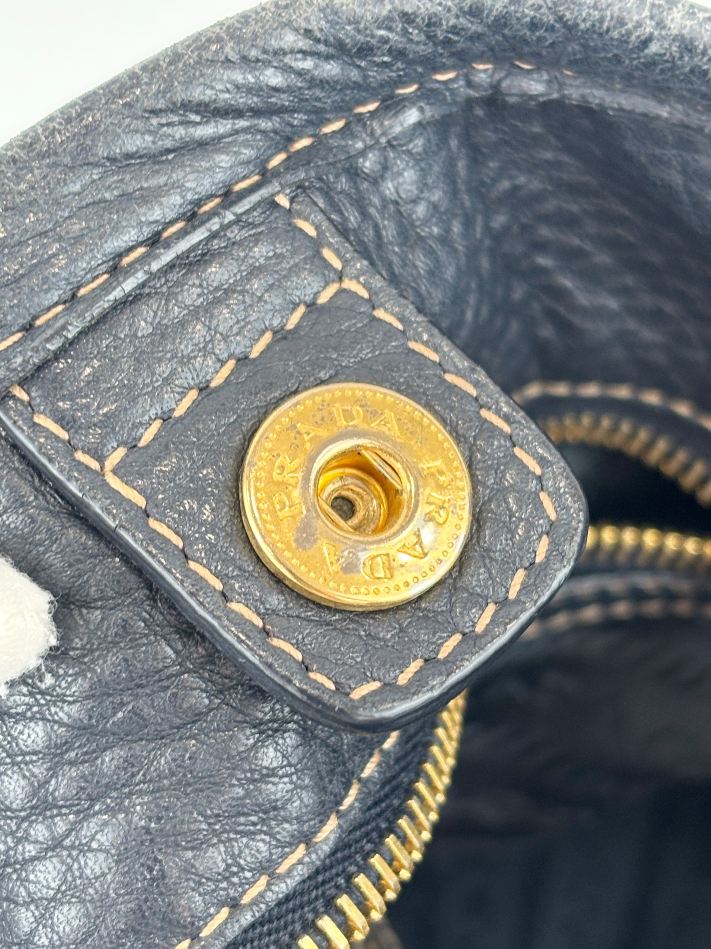 BR4420 Tessuto Nylon Tote in Navy