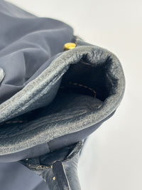 BR4420 Tessuto Nylon Tote in Navy