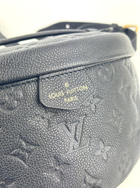 Louis Vuitton M44812 Bumbag in Noir Monogram Empreinte - Glampot