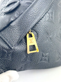 Louis Vuitton M44812 Bumbag in Noir Monogram Empreinte - Glampot