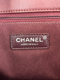 Chanel Paris Salzburg Large CC Accordion Shopping Tote in Black Caviar RHW