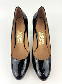 Leo 85 in Nero Patent Calfskin Size 7.5 - Glampot