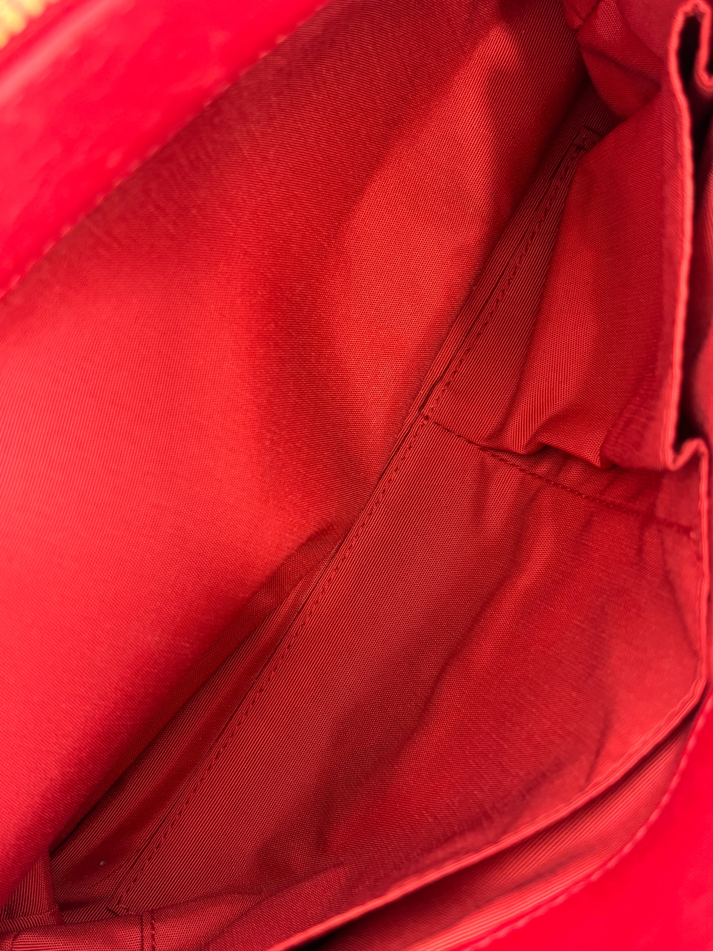 Dior Small Soft Shopping Tote Bag Red GHW