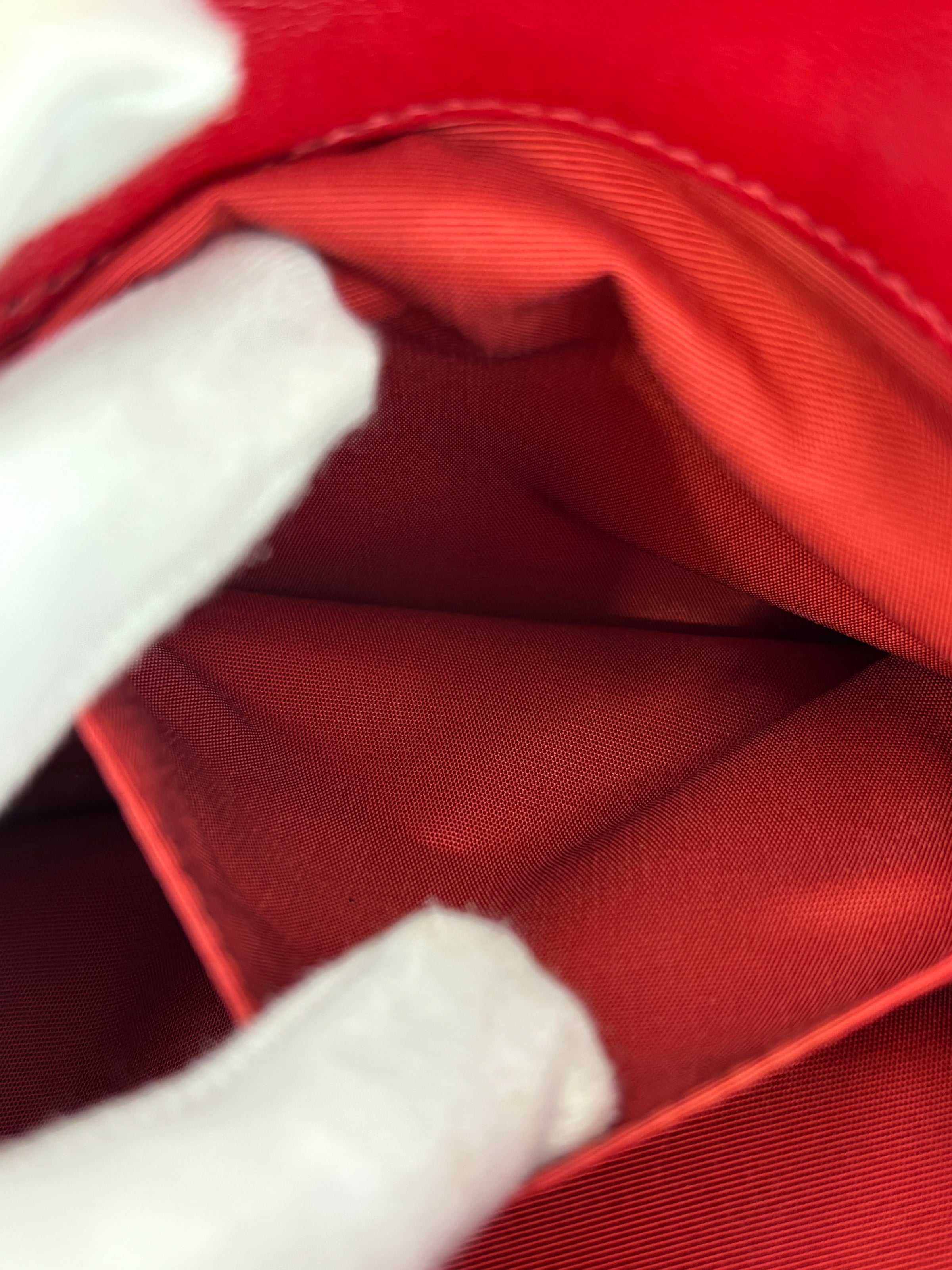 Dior Small Soft Shopping Tote Bag Red GHW