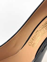 Leo 85 in Nero Patent Calfskin Size 7.5 - Glampot