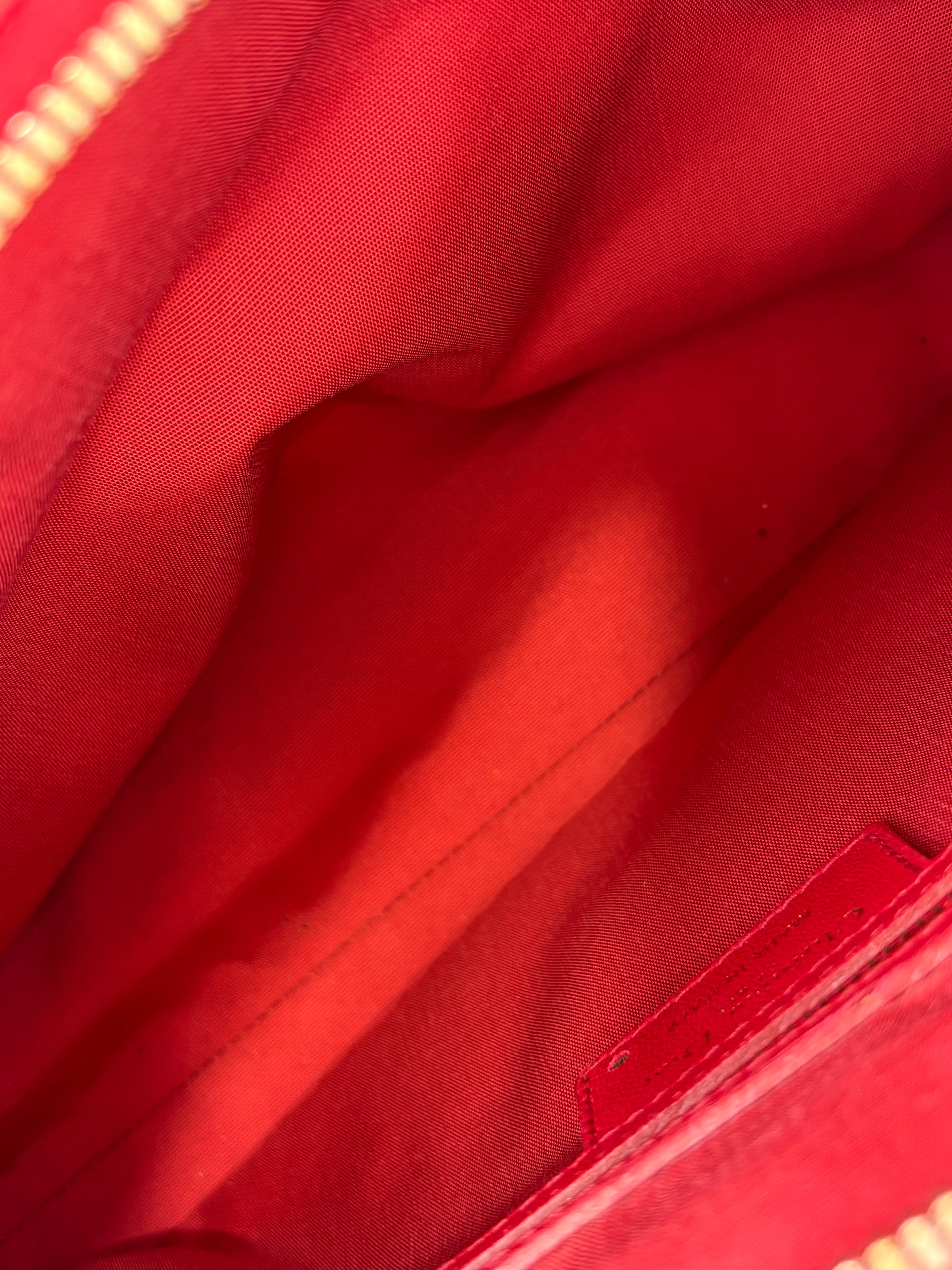Dior Small Soft Shopping Tote Bag Red GHW