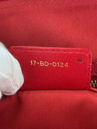 Dior Small Soft Shopping Tote Bag Red GHW
