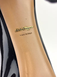 Leo 85 in Nero Patent Calfskin Size 7.5 - Glampot