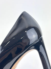 Leo 85 in Nero Patent Calfskin Size 7.5 - Glampot