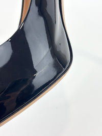 Leo 85 in Nero Patent Calfskin Size 7.5 - Glampot