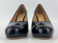 Leo 85 in Nero Patent Calfskin Size 7.5 - Glampot