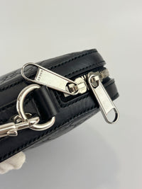 Signature Guccissima Embossed Leather Zip Clutch with Wristlet