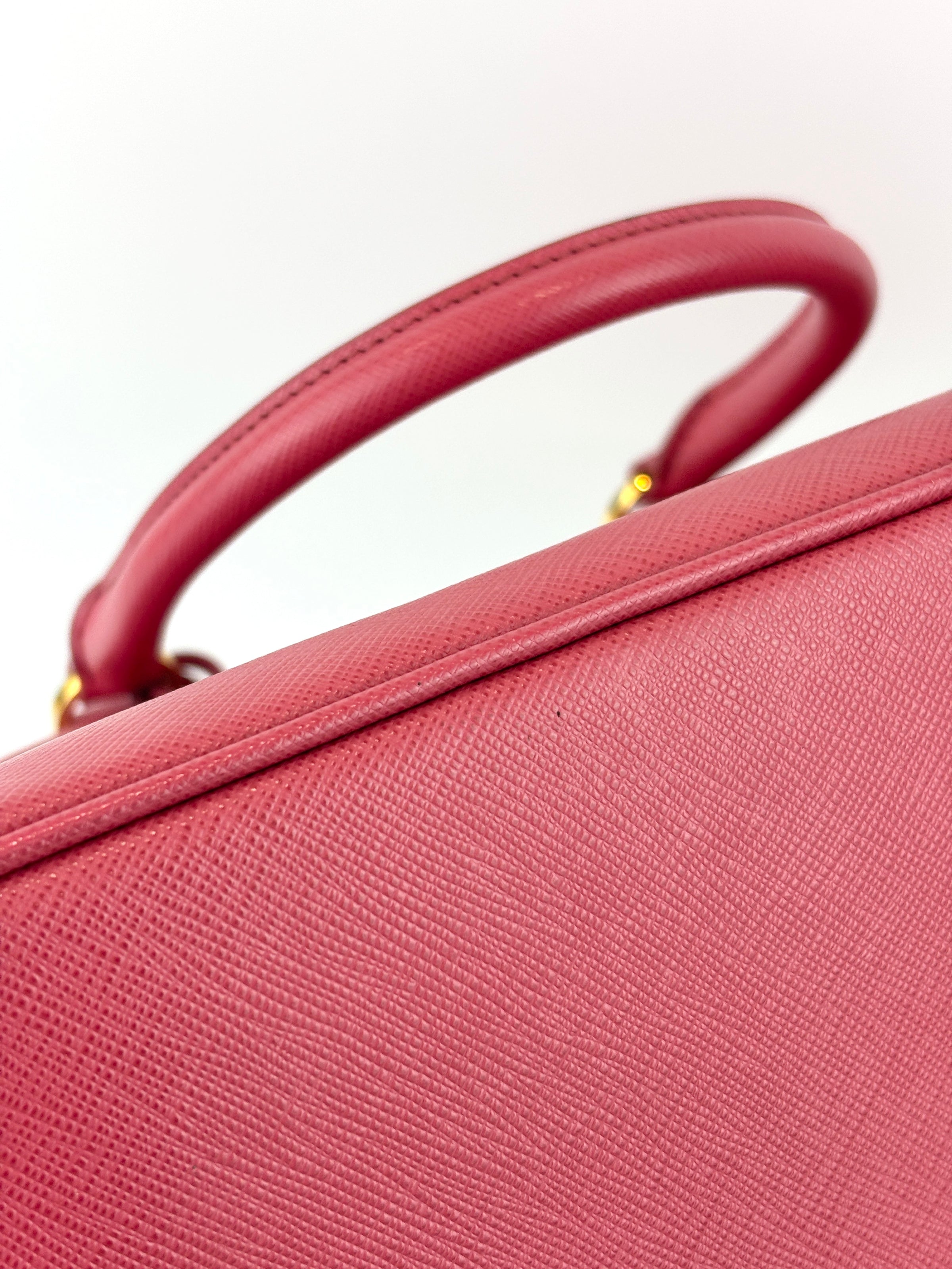 BL0837 Tamaris Saffiano Lux Leather Top Handle Bag - Glampot