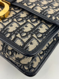 Montaigne 30 in Blue Oblique Jacquard