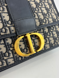Montaigne 30 in Blue Oblique Jacquard