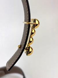 24mm Reversible Swift/Epsom Noir/Etoupe strap & Bubbles Buckle GHW - Glampot