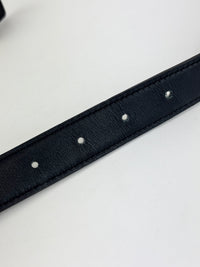 24mm Reversible Swift/Epsom Noir/Etoupe strap & Bubbles Buckle GHW - Glampot