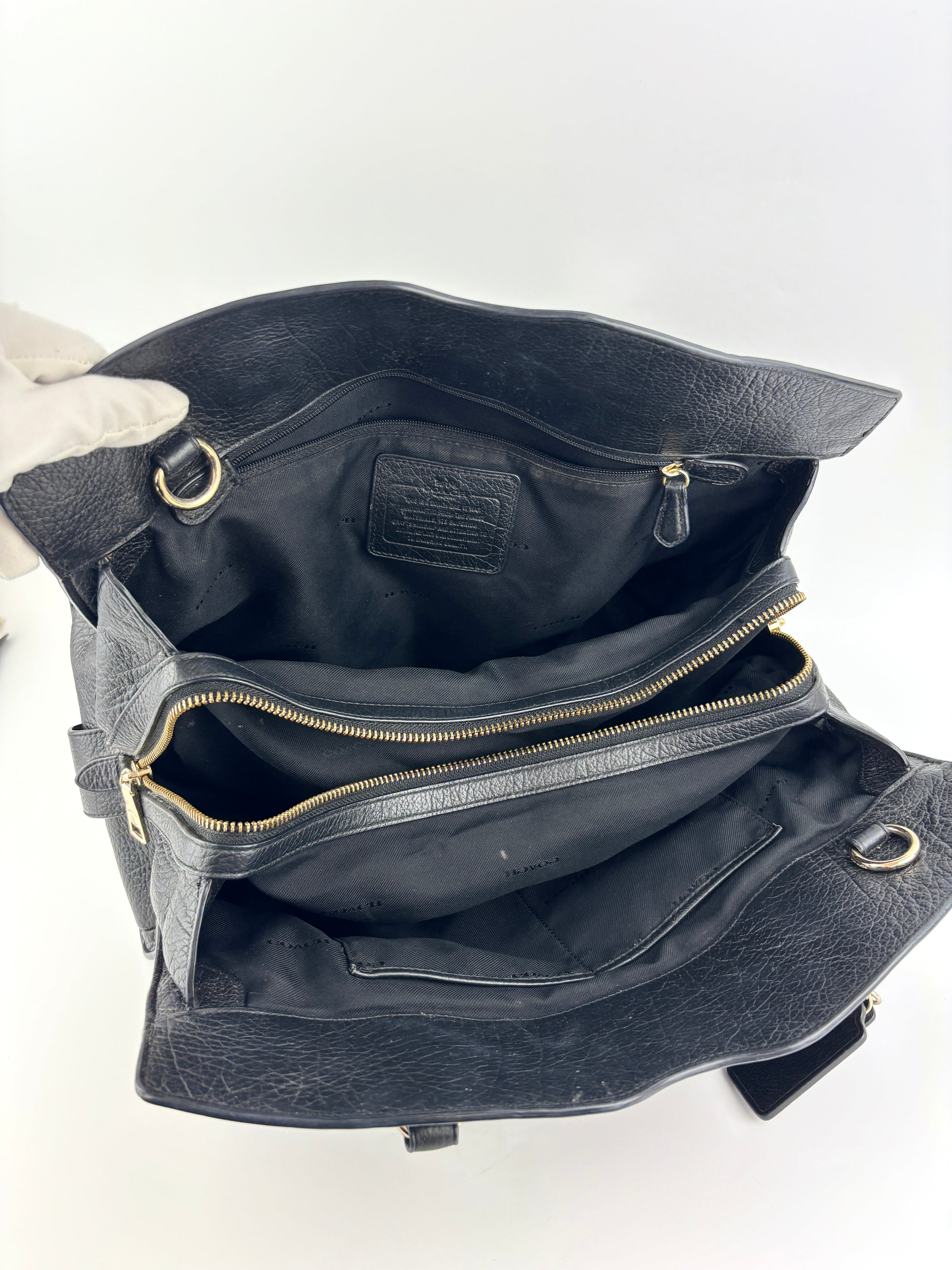 Mercer Satchel 30 Black Satchel Bag