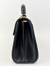 Coach Eliza Top Handle Bag in Black