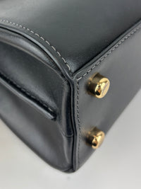 Coach Eliza Top Handle Bag in Black