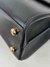 Coach Eliza Top Handle Bag in Black