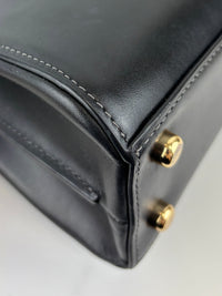 Coach Eliza Top Handle Bag in Black