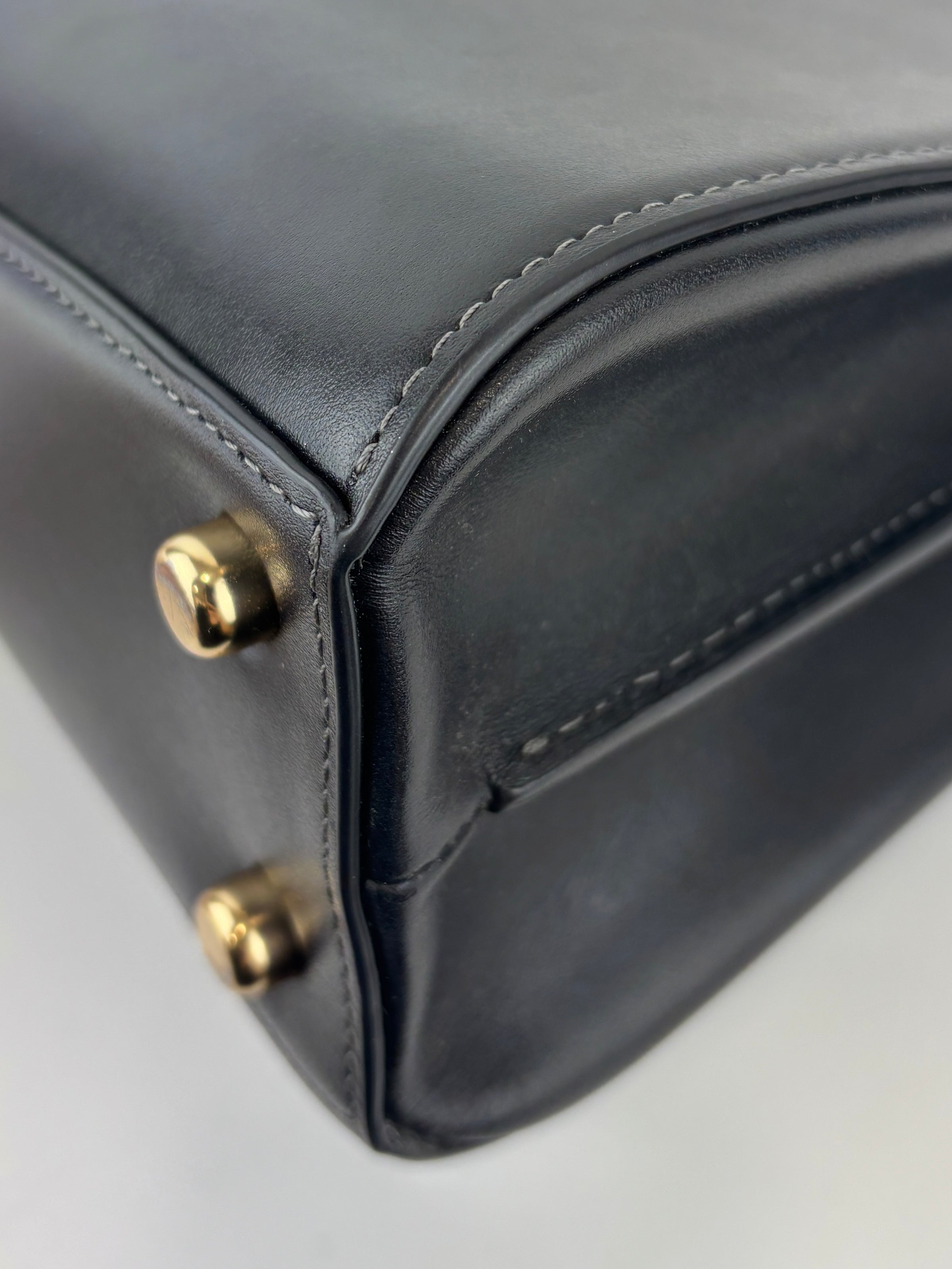 Coach Eliza Top Handle Bag in Black