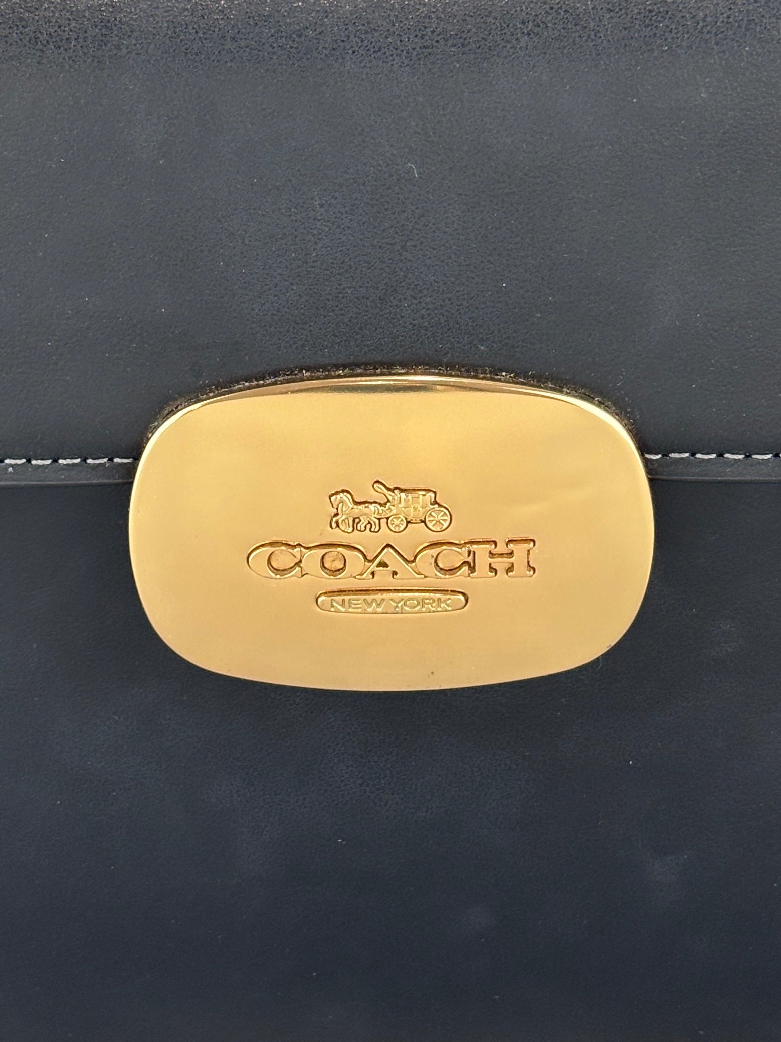 Coach Eliza Top Handle Bag in Black