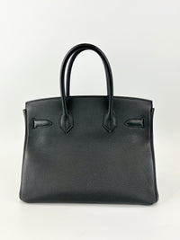 Hermes Birkin 30 Veau Togo in Plomb PHW