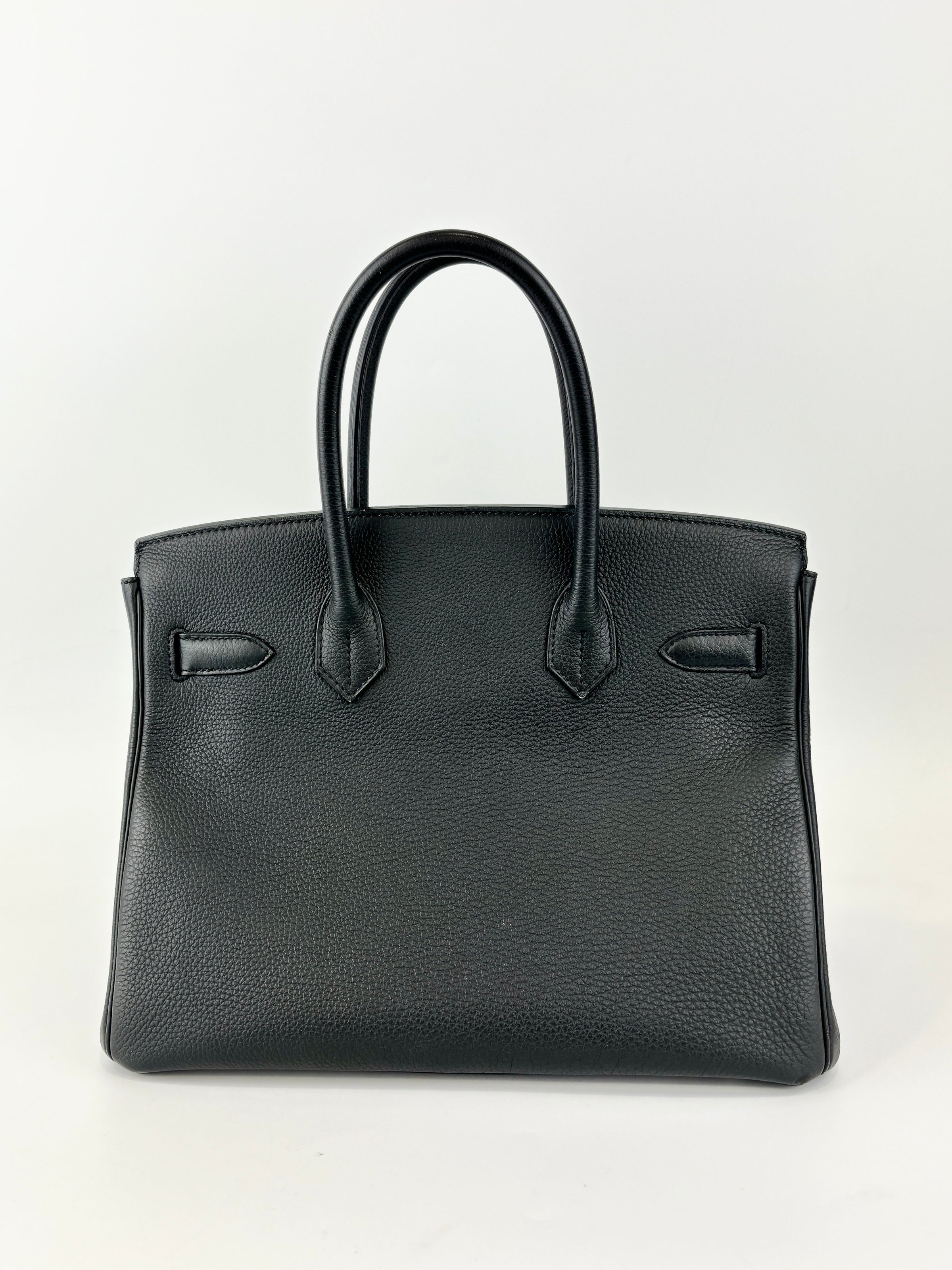 Hermes Birkin 30 Veau Togo in Plomb PHW