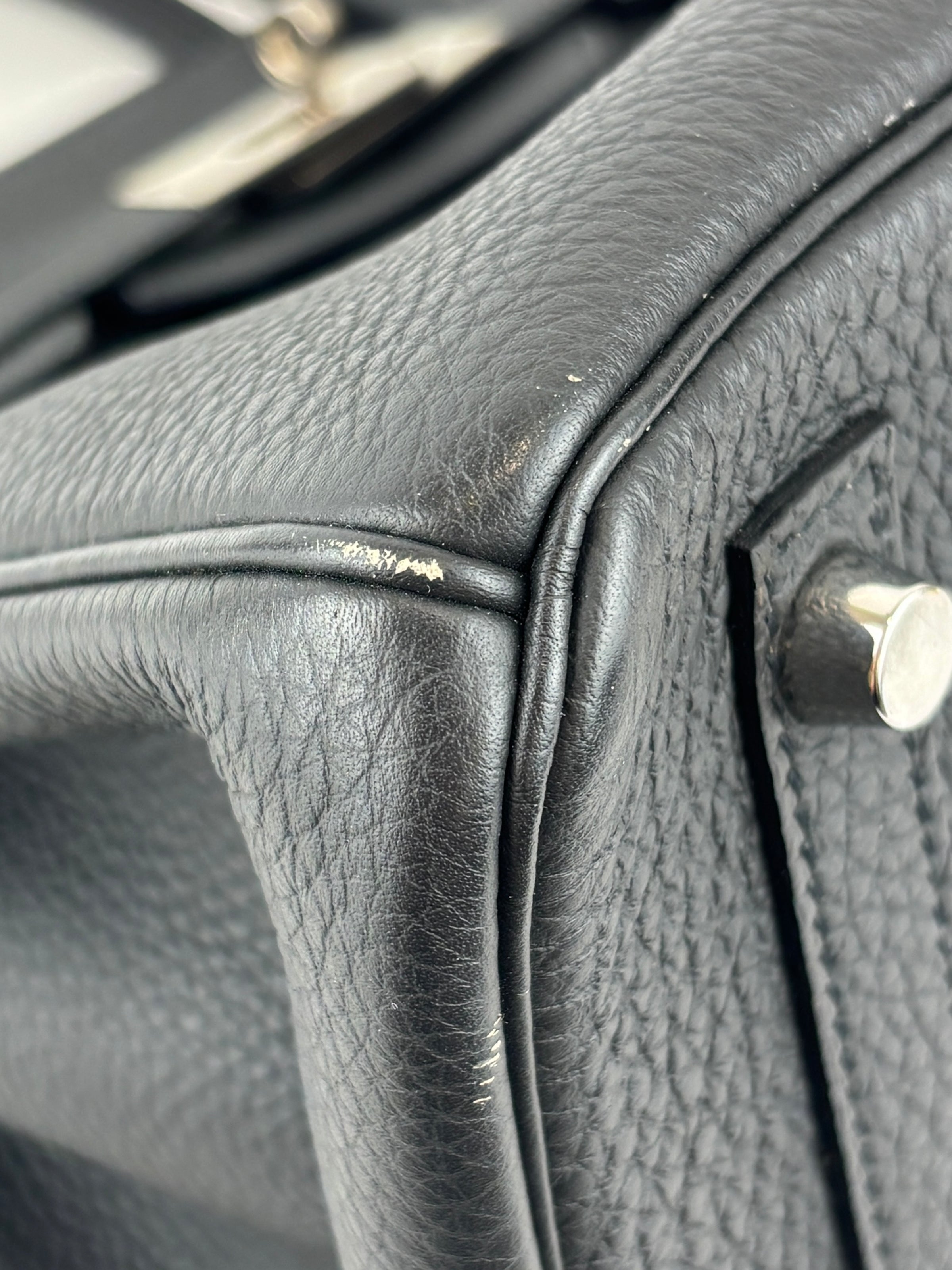 Hermes Birkin 30 Veau Togo in Plomb PHW