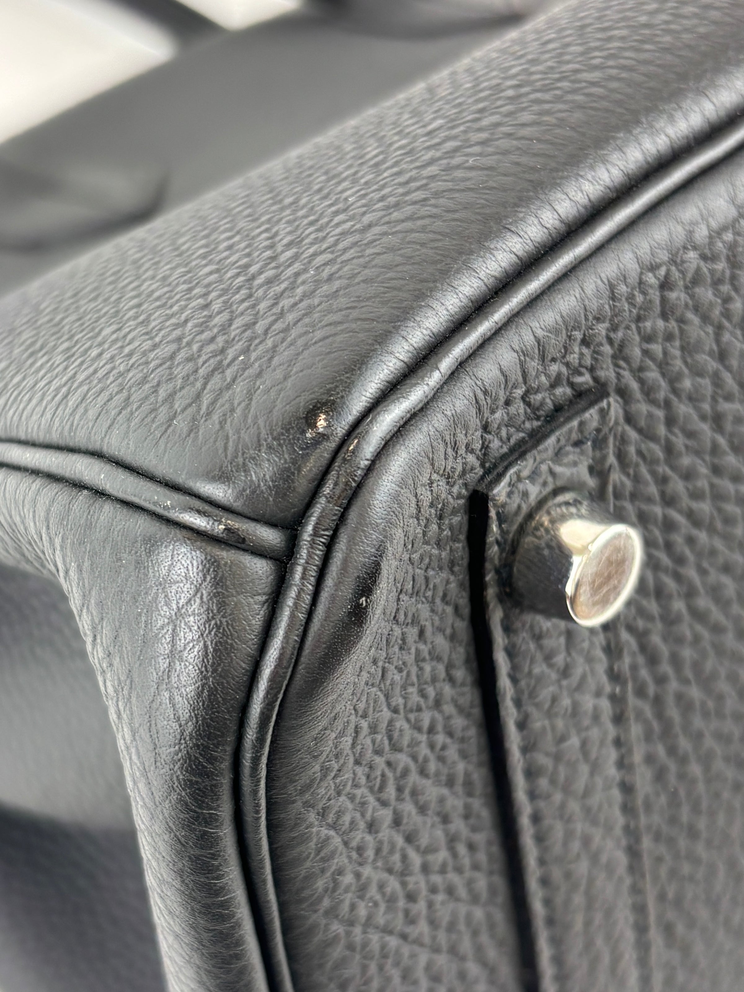 Hermes Birkin 30 Veau Togo in Plomb PHW